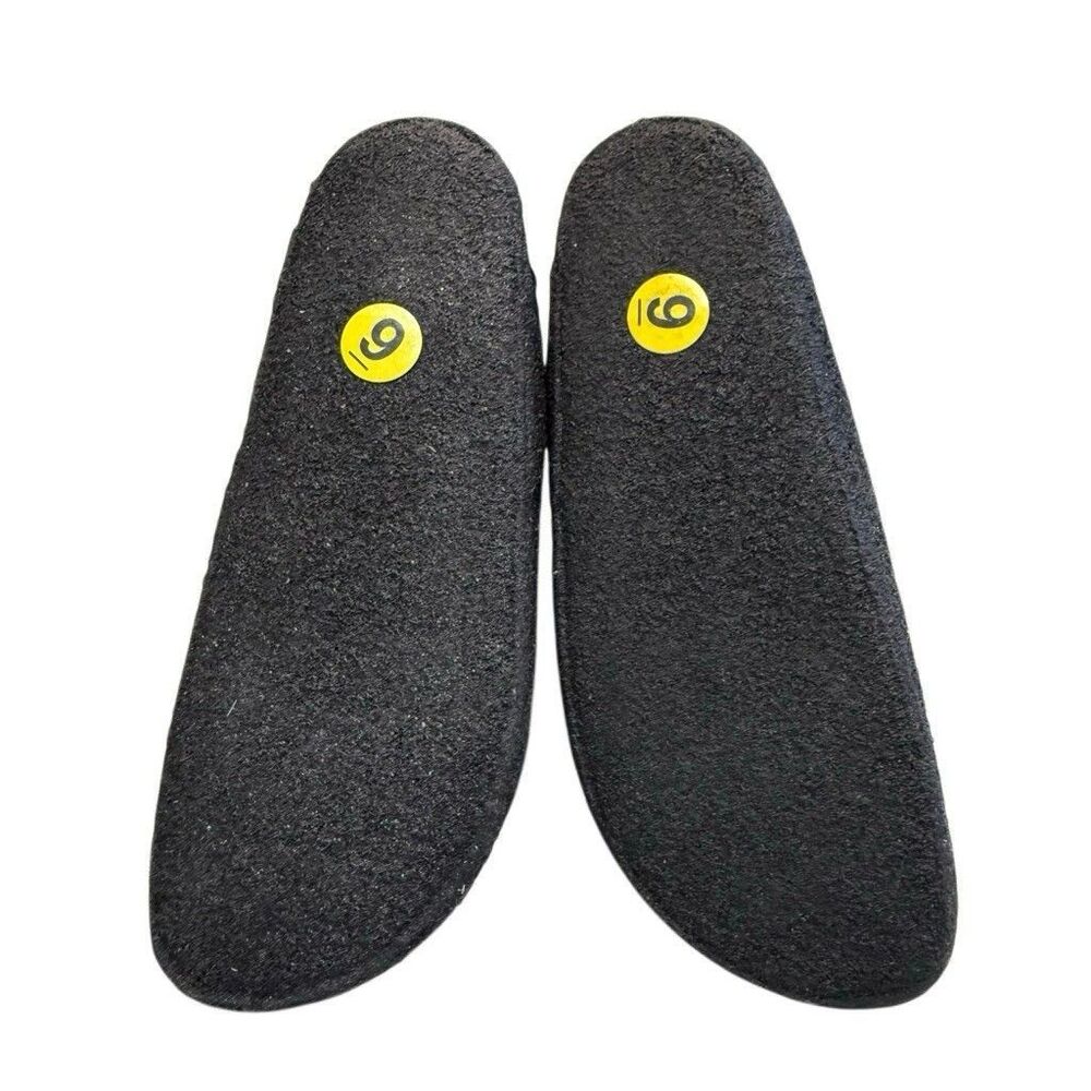 Birkenstock Andermatt Wool Felt Slipper Booties Gray L9 M7 EU 40 Shearling Lined - Picture 6 of 9